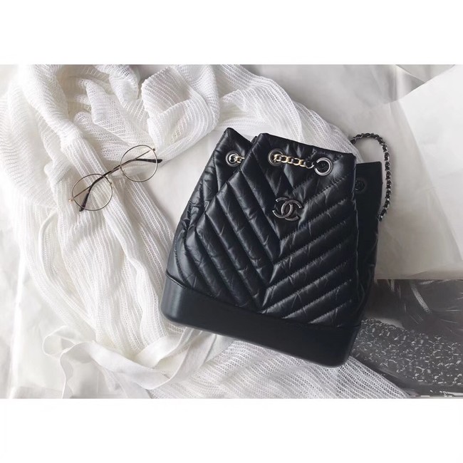 CHANEL Original Gabrielle Small Backpack A94485 black