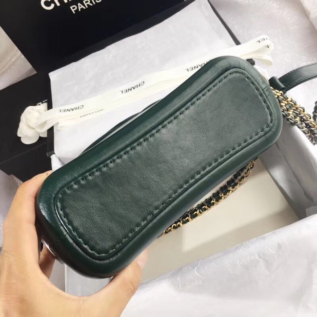 CHANEL GABRIELLE Original Small Hobo Bag A91810 green