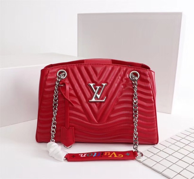 LOUIS VUITTON Leather M51497 red