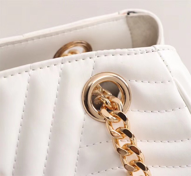 LOUIS VUITTON Leather M51497 white