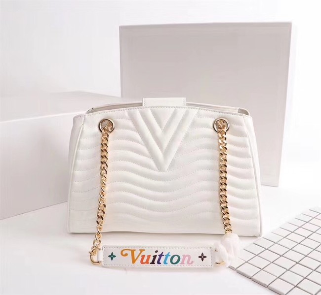 LOUIS VUITTON Leather M51497 white