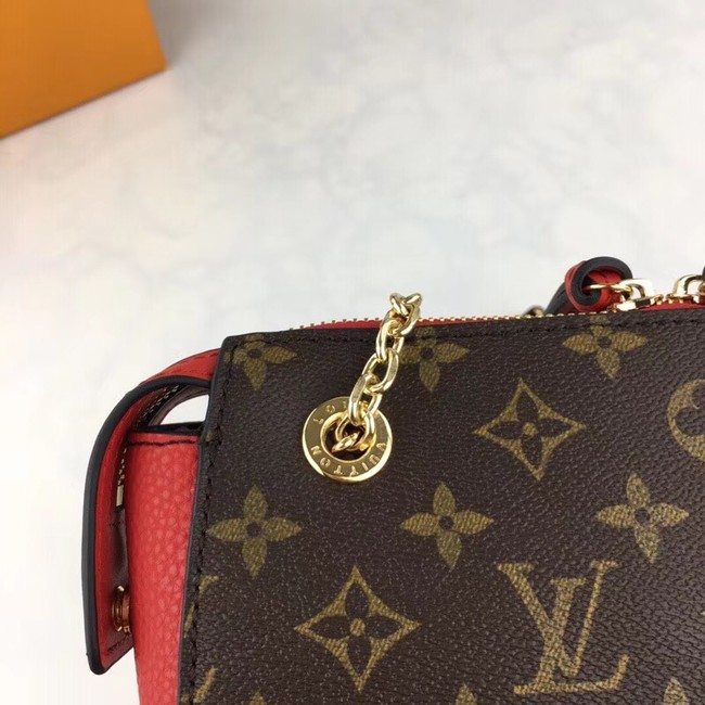 Louis vuitton monogram canvas 45039 red