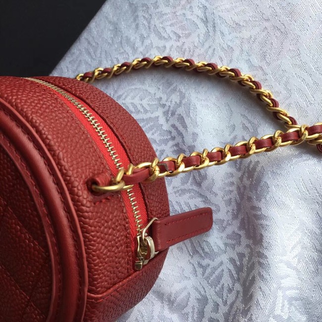 Chanel Original Clutch with Chain A81599 red