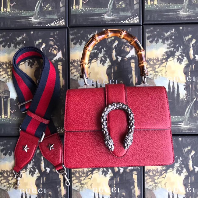 Gucci Dionysus small top handle bag 523367 red