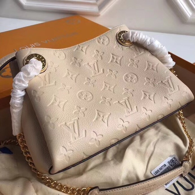 Louis vuitton original mongram empreinte PONTHIEU BB M43750 Apricot