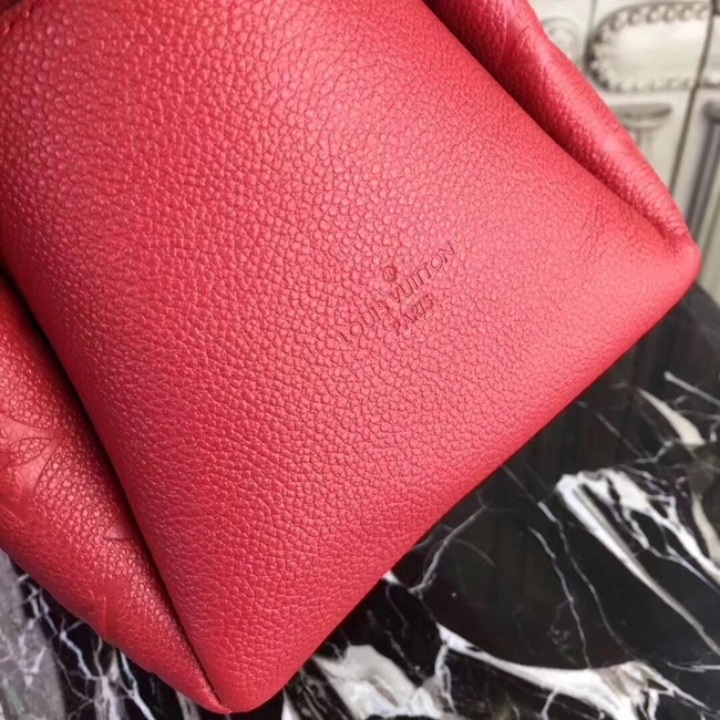 Louis vuitton original mongram empreinte PONTHIEU PM M43721 red