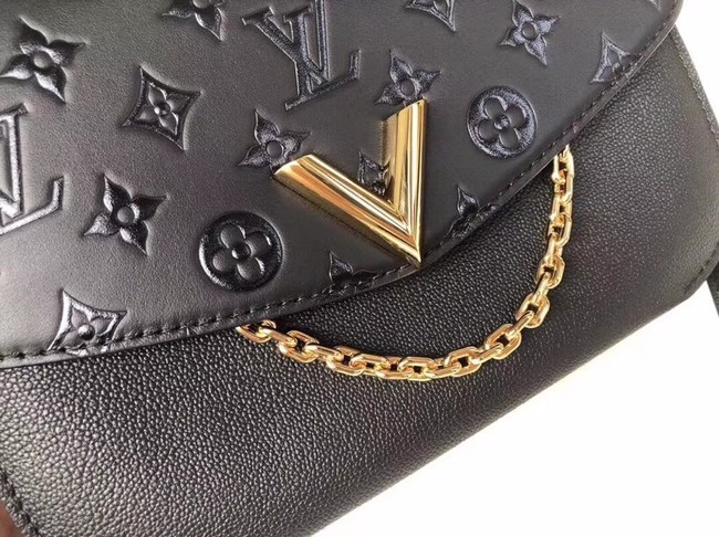 Louis Vuitton Should V Bag Saddle M53382 Black