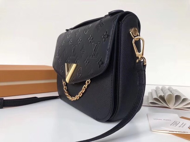 Louis Vuitton Should V Bag Saddle M53382 Black