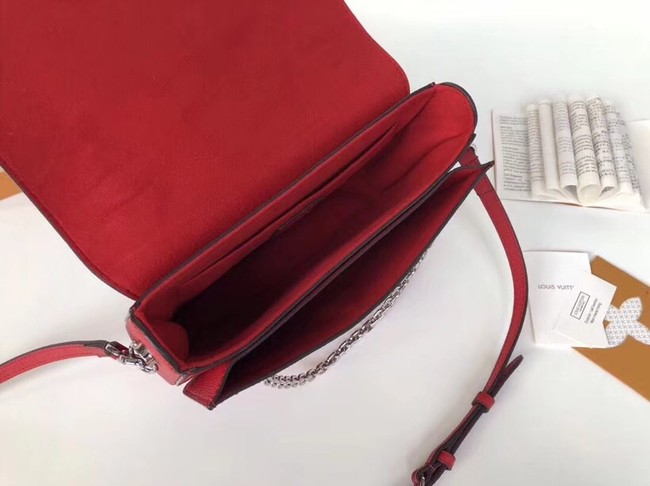 Louis Vuitton Should V Bag Saddle M53382 red