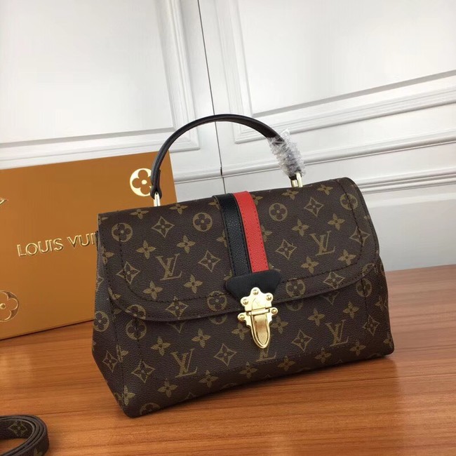 Louis vuitton monogram canvas M66811 black&red