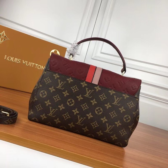 Louis vuitton monogram canvas M66812 Wine