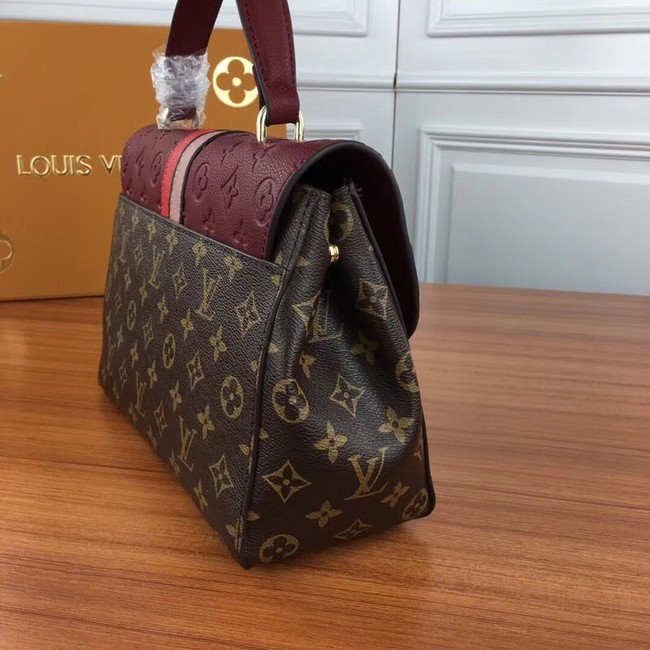 Louis vuitton monogram canvas M66812 Wine