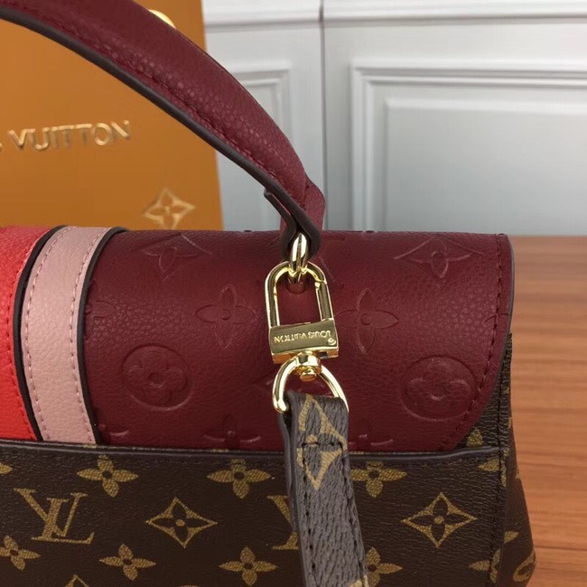 Louis vuitton monogram canvas M66812 Wine