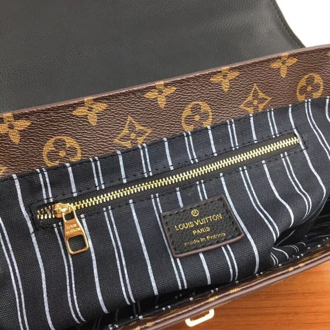 Louis vuitton monogram canvas M66812 black