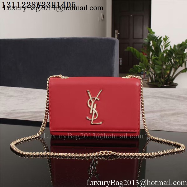 Yves Saint Laurent Monogramme Cross-body Shoulder Bag 1311228 Red