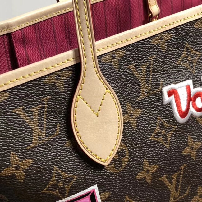 Louis vuitton original monogram canvas NEVERFULL MM M43988