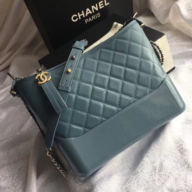 CHANEL GABRIELLE Hobo Bag Original A93824 blue