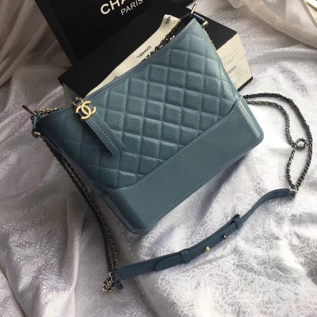 CHANEL GABRIELLE Hobo Bag Original A93824 blue