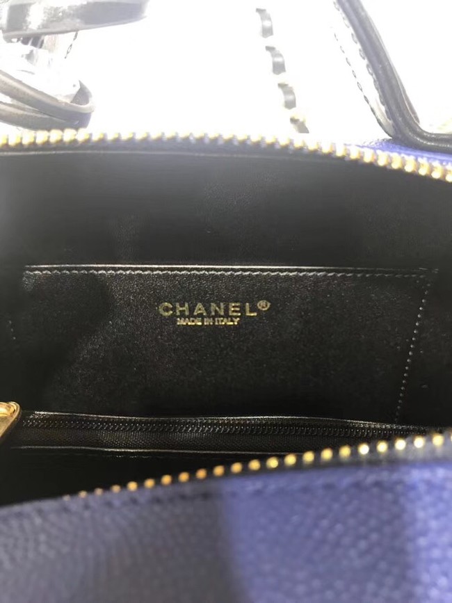 Chanel Vanity Case Original A93343 blue