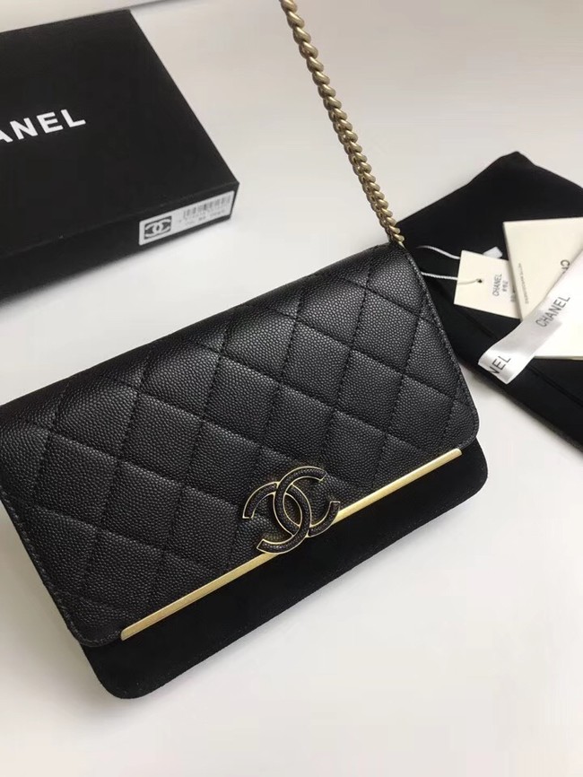 Chanel Wallet on Chain Original A70641 black