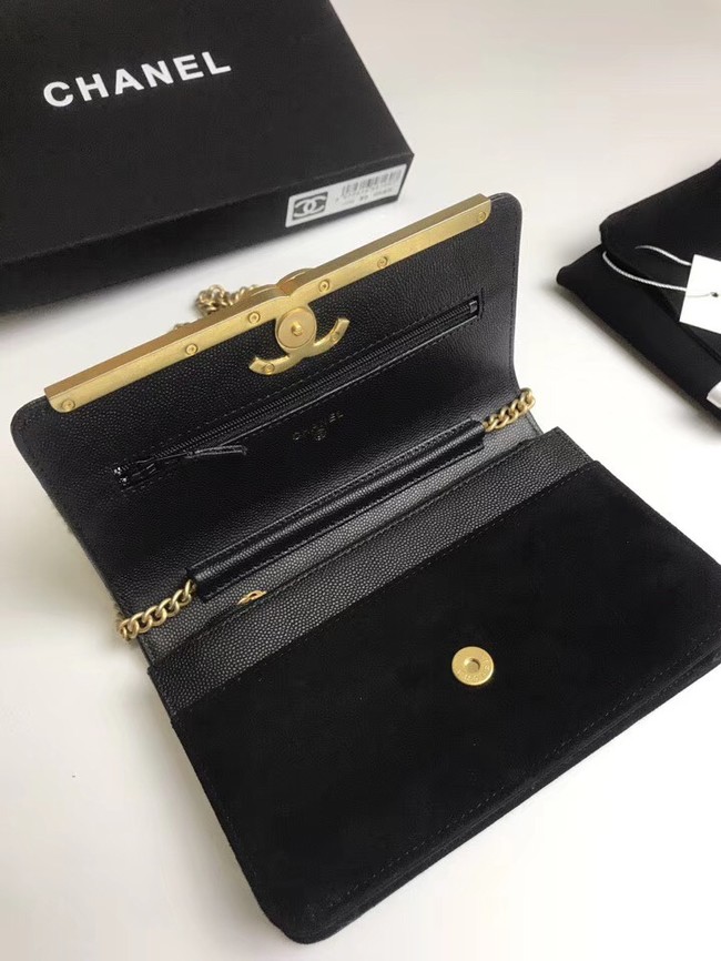 Chanel Wallet on Chain Original A70641 black