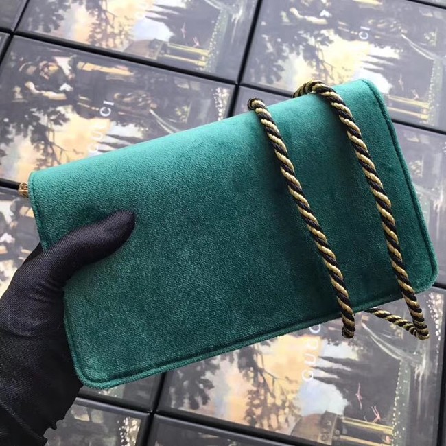 Gucci Shoulder bag with Square G 544242 green