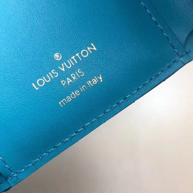 LOUIS VUITTON NEW WAVE COMPACT WALLET M63427 blue