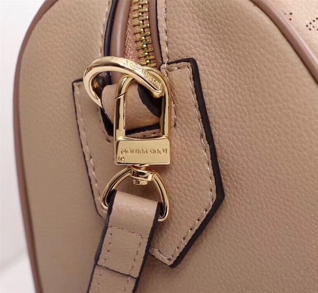 Louis Vuitton Mahina Leather SPEEDY BANDOULIERE 30 M40431 apricot