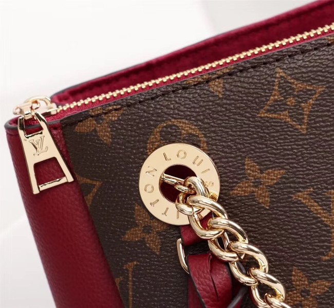 Louis vuitton monogram canvas SURENE MM M43755 Bordeaux