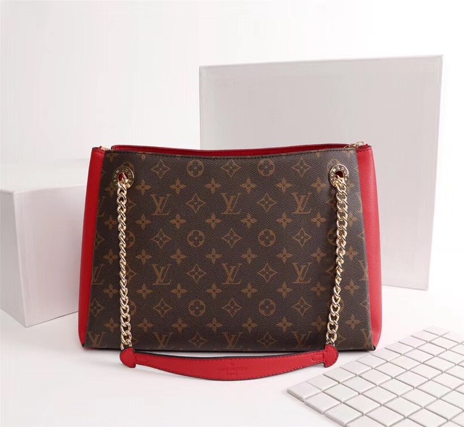 Louis vuitton monogram canvas SURENE MM M43755 red