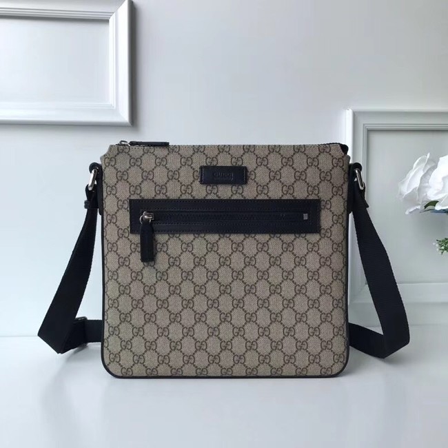 Gucci Courrier soft GG Supreme messenger 406408 black