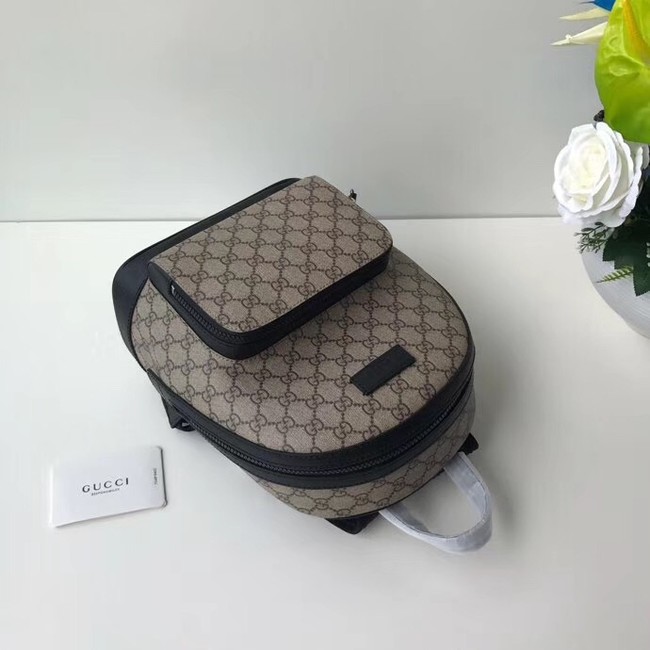 Gucci GG Supreme backpack 427042 Black