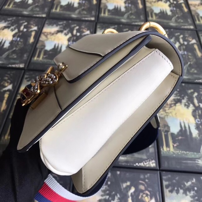 Gucci Queen Margaret small shoulder bag 476542 white