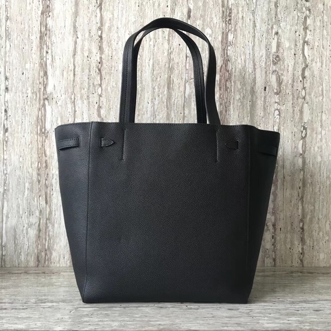 CELINE SMALL CABAS PHANTOM IN SOFT GRAINED CALFSKIN 17602 black