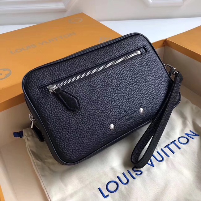 Louis vuitton original KASAI CLUTCH M51823 Black