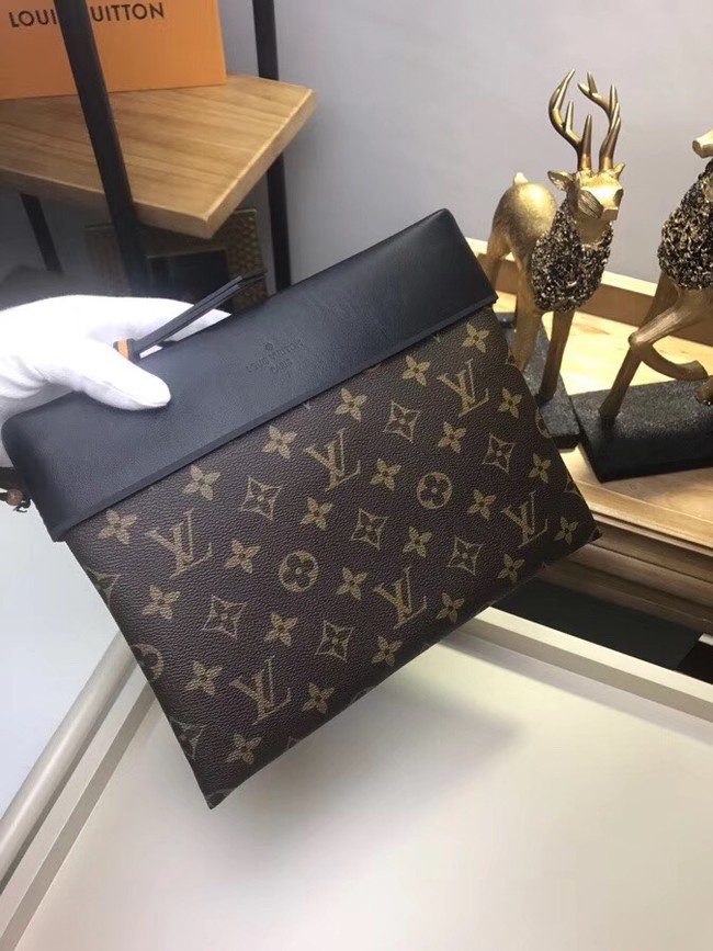 Louis vuitton original POCHETTE TUILERIES M64035 Black