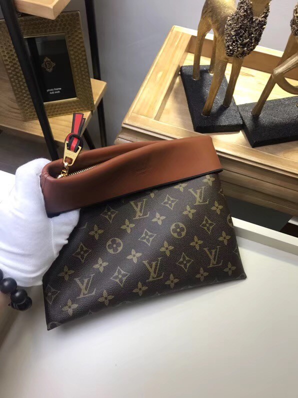 Louis vuitton original POCHETTE TUILERIES M64035 brown