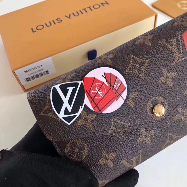 Louis vuitton original SARAH WALLET MY LV WORLD TOUR M60531