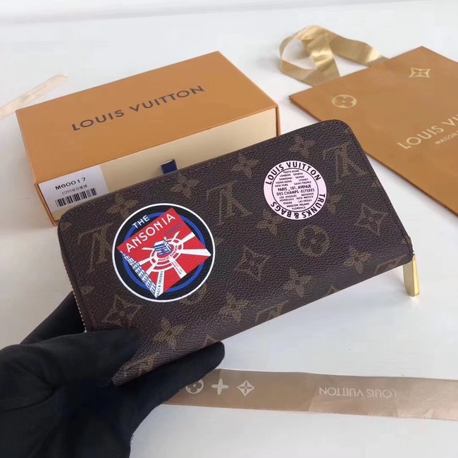 Louis vuitton original ZIPPY WALLET 60017