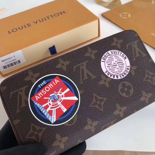 Louis vuitton original ZIPPY WALLET 60017