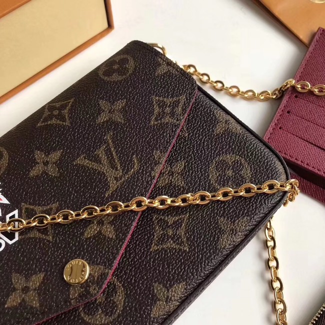 Louis vuitton original monogram canvas POCHETTE FELICIE M61276