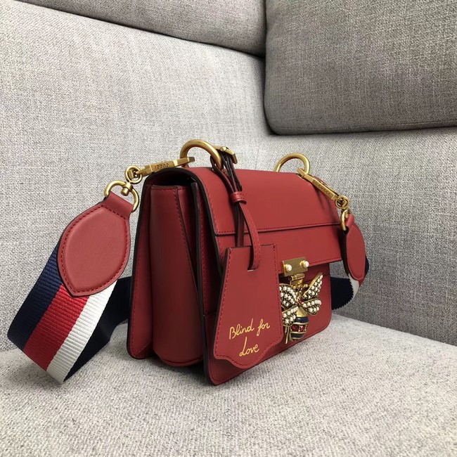 Gucci Queen Margaret small shoulder bag 476542 red