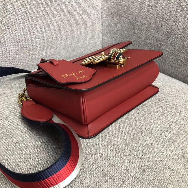 Gucci Queen Margaret small shoulder bag 476542 red