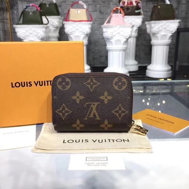 Louis Vuitton Monogram Canvas ZIPPY COIN PURSE M58106