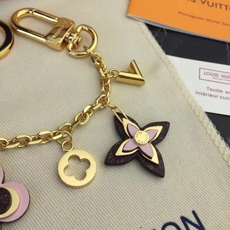 Louis vuitton BLOOMING FLOWERS CHAIN BAG CHARM AND KEY HOLDER M63086