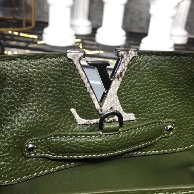 Louis vuitton original CAPUCINES PM M94586 green