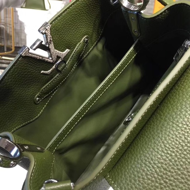 Louis vuitton original CAPUCINES PM M94586 green