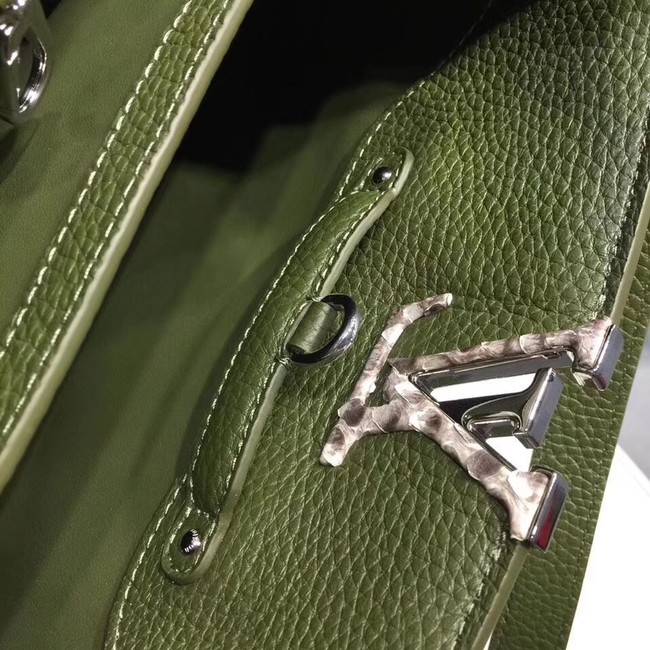 Louis vuitton original CAPUCINES PM M94587 green