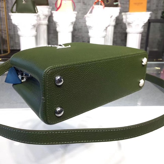 Louis vuitton original CAPUCINES PM M94587 green