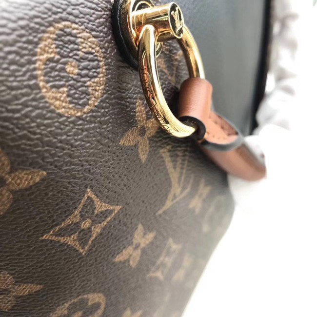 Louis Vuitton Monogram Canvas original V TOTE MM M43949 black